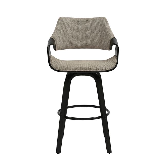 BECKETT Barstool Woven Beige