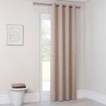 HACKNEY BLACKOUT NATURAL 135x240cm Curtain Panel 