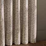 WYLDER GRACE LEAF 168X137 NATURAL Curtain