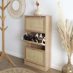 Bali 3 Door Shoe Cabinet