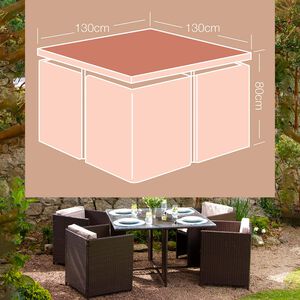 Premium Lightweight Sofa Set Cover