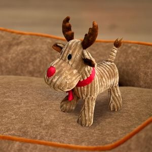 Christmas Reindeer Plush Dog Toy
