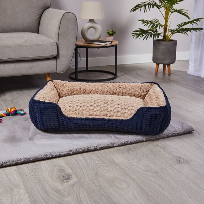 MARLO Large Velvet Pet Bed