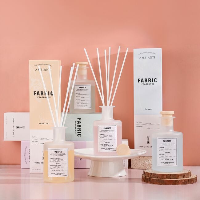 Amianti Fabric Vanilla 150ml Reed Diffuser
