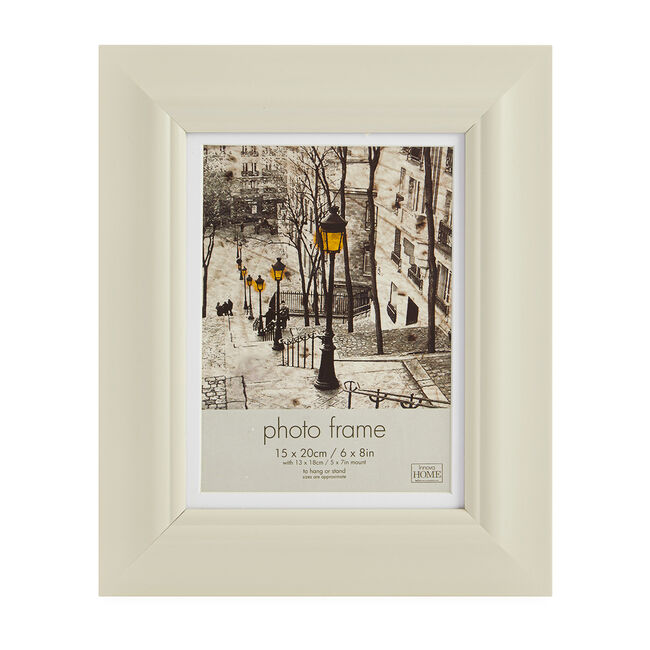 4x6 SIMPLY CREAM Photo Frame