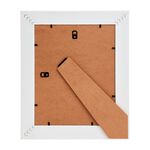 5x7 SIENNA WHITE Photo Frame