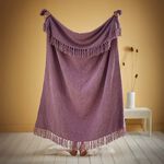 APPLETREE LOFT CHENILLE HEATHER 130x180cm Throw
