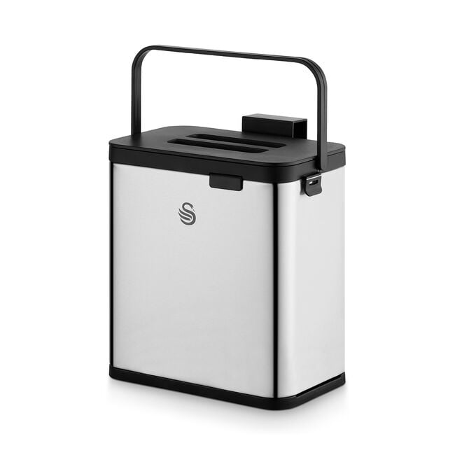 Swan 3L Stainless Steel Compost Bin