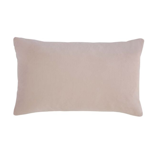 Quilted Hotel Velvet Mink 30cm x 50cm Cushion
