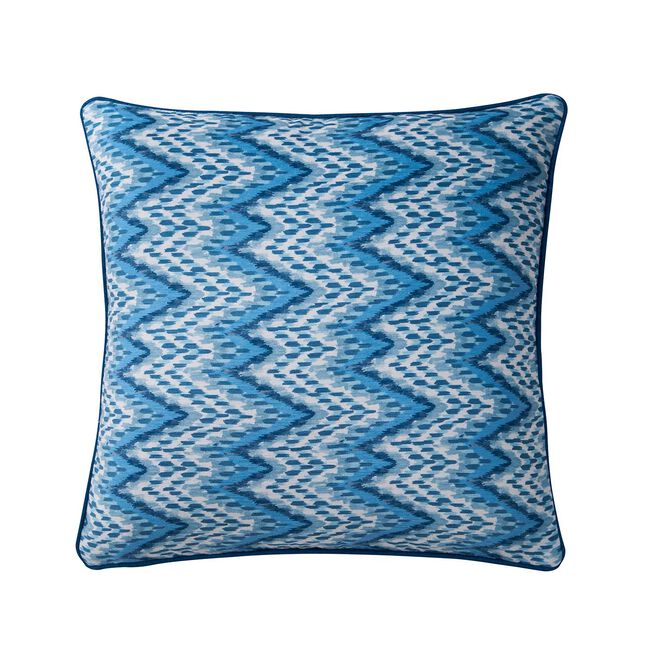 IKAT CHENILLE NAVY 45x45 Cushion