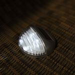 Silver Fence Solar Light