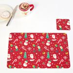 Santa's Workshop 6 Pack Mats & Coasters