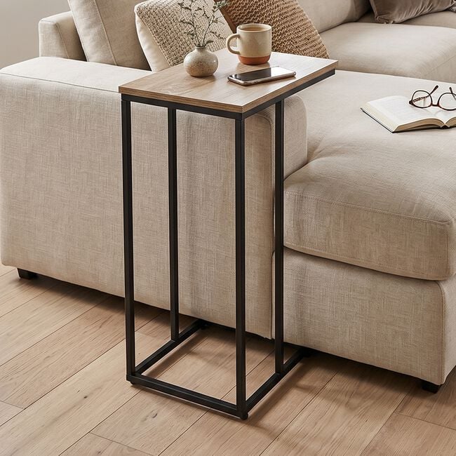 Bergstrom Pine Effect End Table