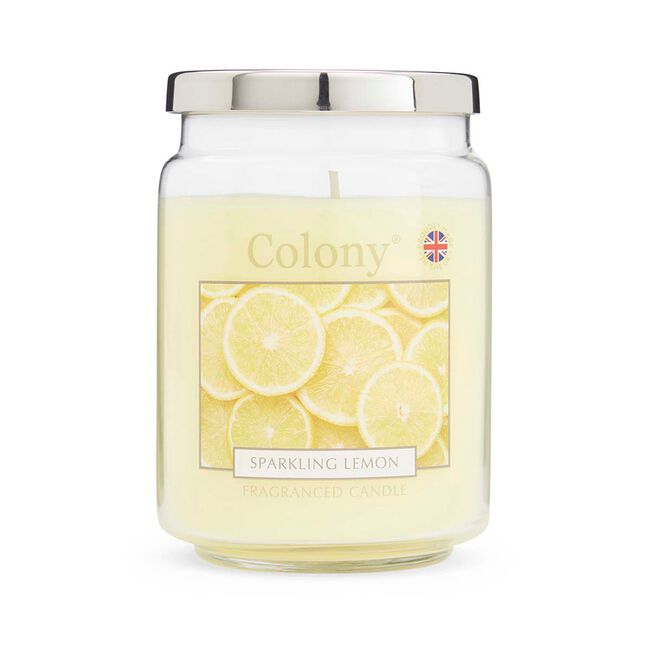 Colony Sparkling Lemon Candle Jar