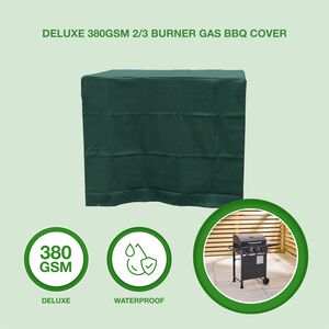 Deluxe 380GSM 2/3 Burner Gas BBQ Cover