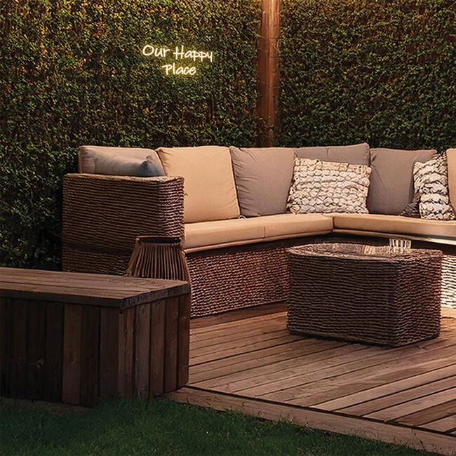 Our Happy Place Wall Neon Sign