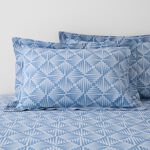 Noah Oxford Pillowcase Pair - Navy