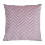 Triangle Stitch Cushion 58x58cm - Mauve