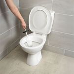 BELDRAY BLACK ROUND Toilet Brush