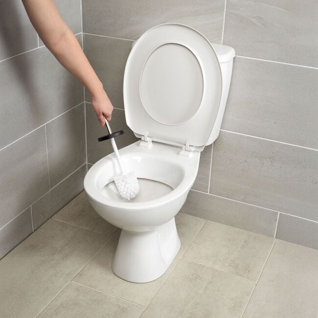 BELDRAY BLACK ROUND Toilet Brush