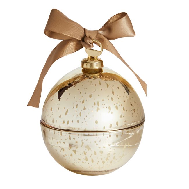 Ambianti Christmas Bauble Gold 65g Candle