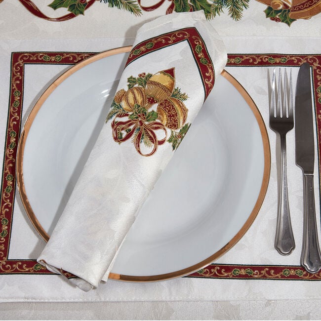 Bells Napkins 4 Pack - Multi