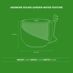 Ardmore Round Garden Water Feature