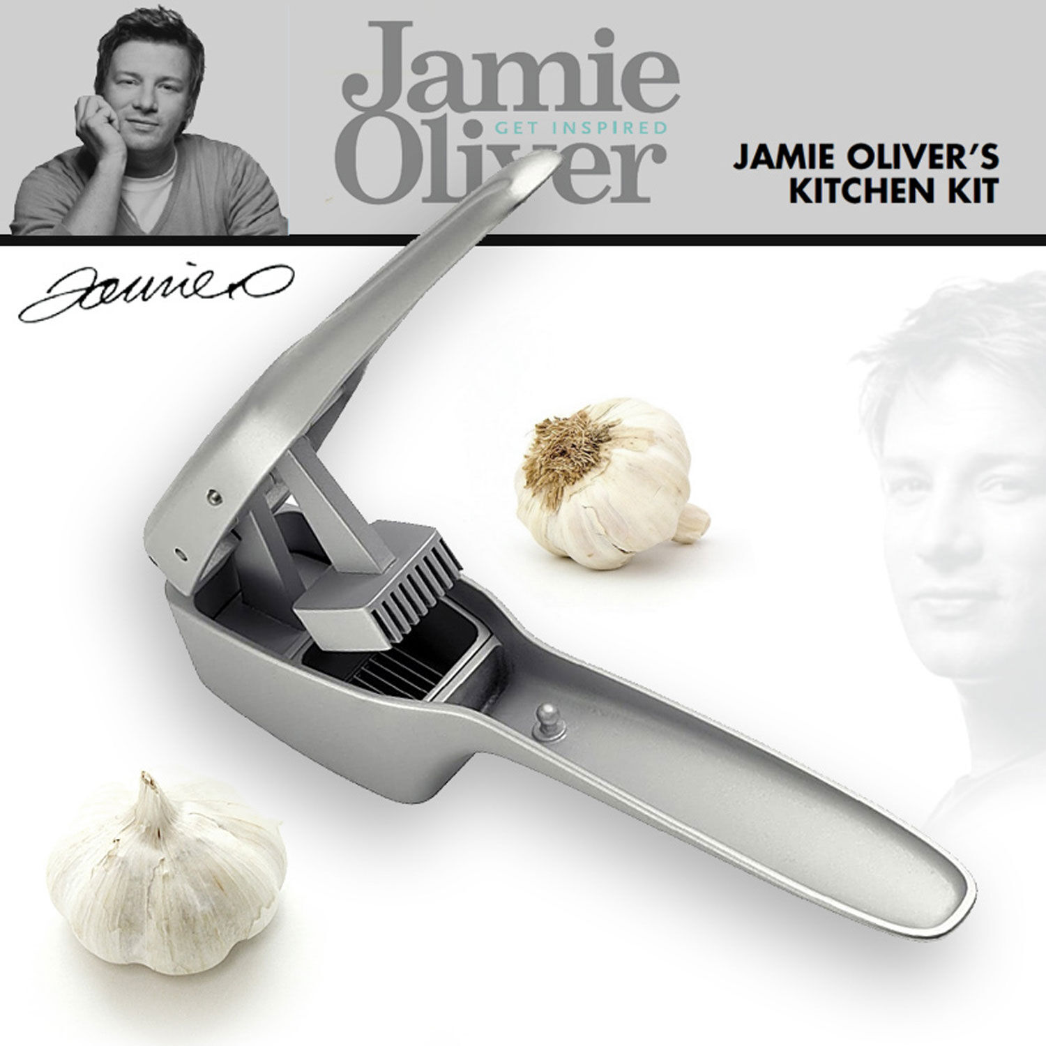Jamie Oliver Garlic Press Home Store + More