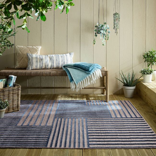VIGO BLOCKS 80X150cm Outdoor Rug