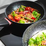 Salter Megastone Thermo Collar 24cm Frying Pan