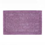 COTTON BRICK LAVENDER 50x80 Bath Mat