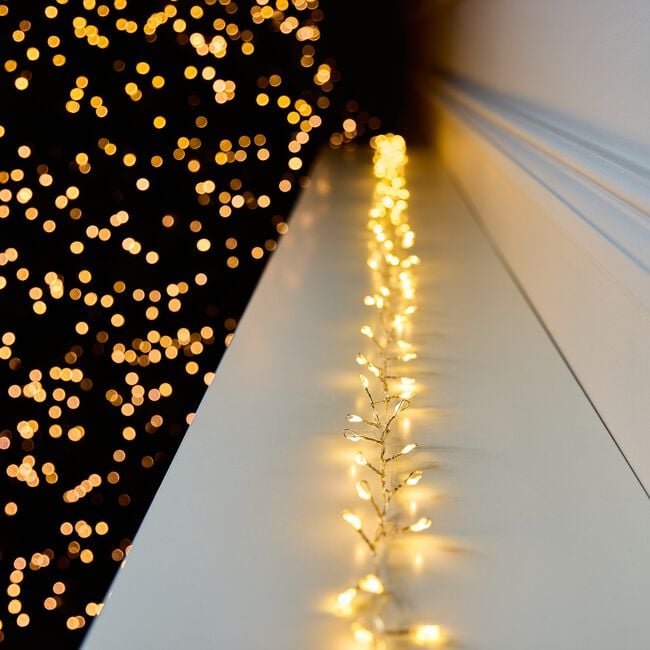 200 Warm White Mini LED Cluster Lights