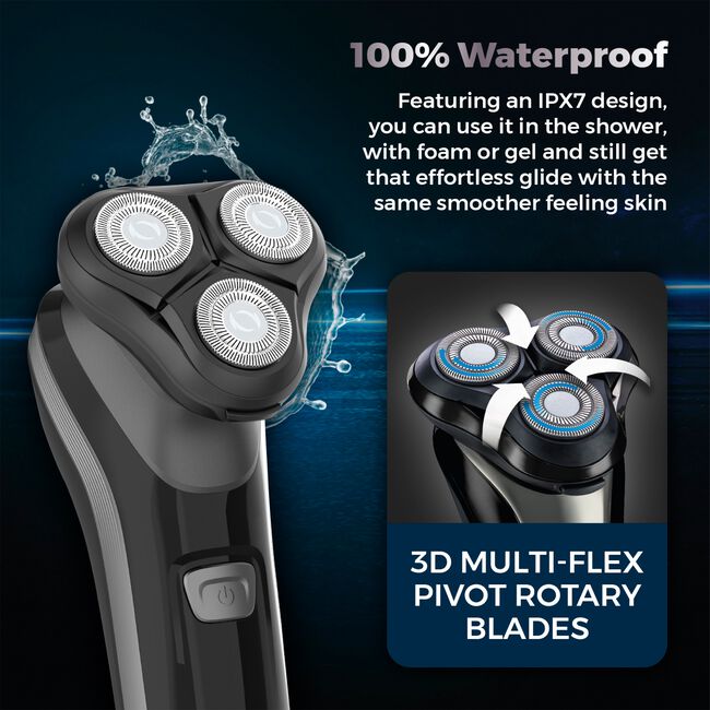 Carmen IPX7 Rotary Shaver