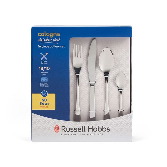 Russell Hobbs Cologne 16 Piece Cutlery Set