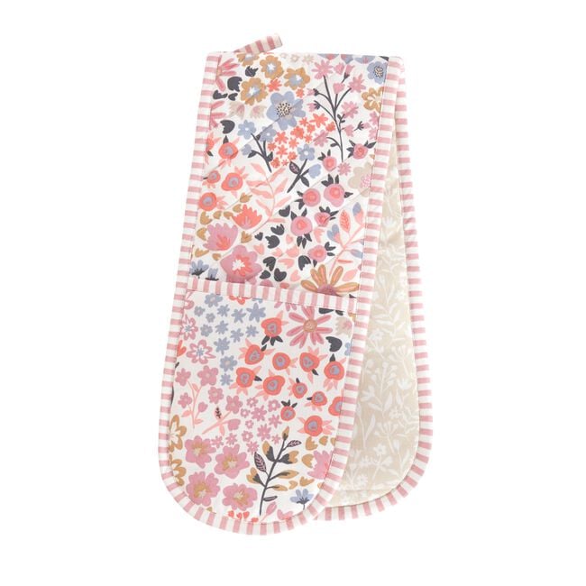 Wild Bloom Double Oven Glove