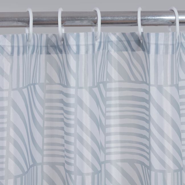 Metro Shower Curtain - Grey