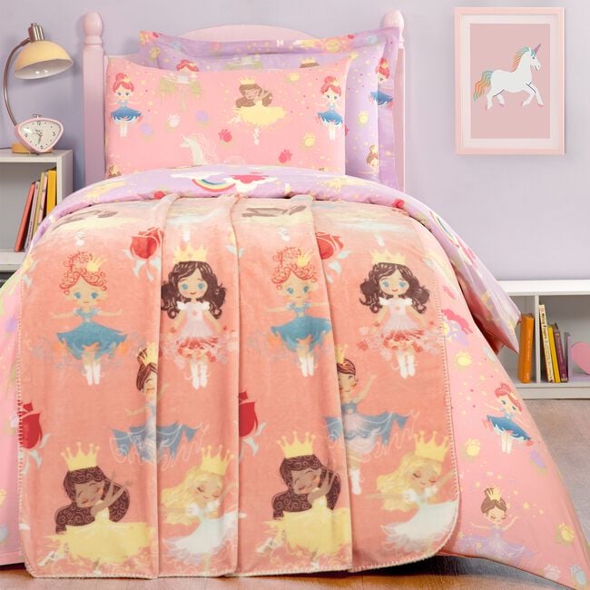 Princess Garden 120cm x 150cm Throw