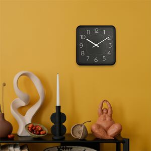 Lara Black Clock 27cm 