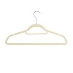 Skinny Velvet Hangers 10 Pack Cream