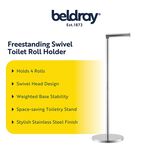 BELDRAY SWIVEL TOP Toilet Roll Holder