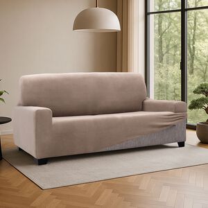 REGAL MILLS EASYSTRETCH VELVET LINEN  2 Seater Sofa Cover