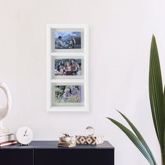 3 Multi Aperture Frame White