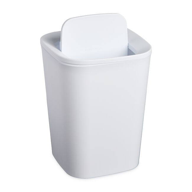 5L EZY STORAGE WHITE SWING LID Bin