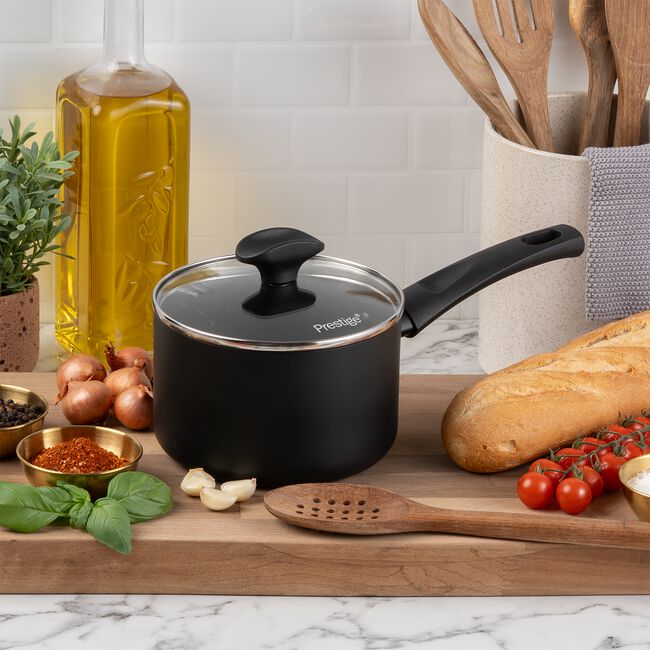 Prestige Heavy Weight 1.9L Saucepan With Lid 16cm