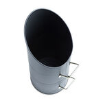 Silverflame Coal Hod Black with Brass Handles