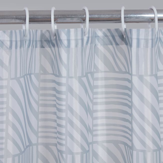 Metro Shower Curtain - Grey