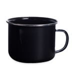 2 Black Camping Mugs