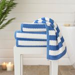 BOSTON 550GSM TEXTURED WAFFLE BLUE Hand Towel