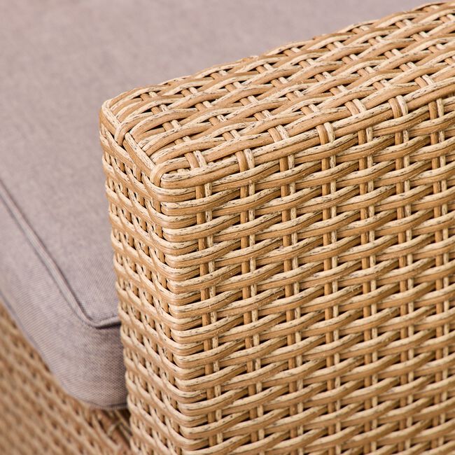 Genoa Rattan Corner Sofa Set