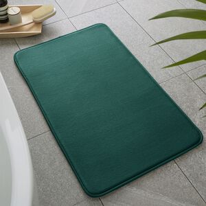 ANTI-BACTERIAL MEMORY FOAM FOREST GREEN Bath Mat